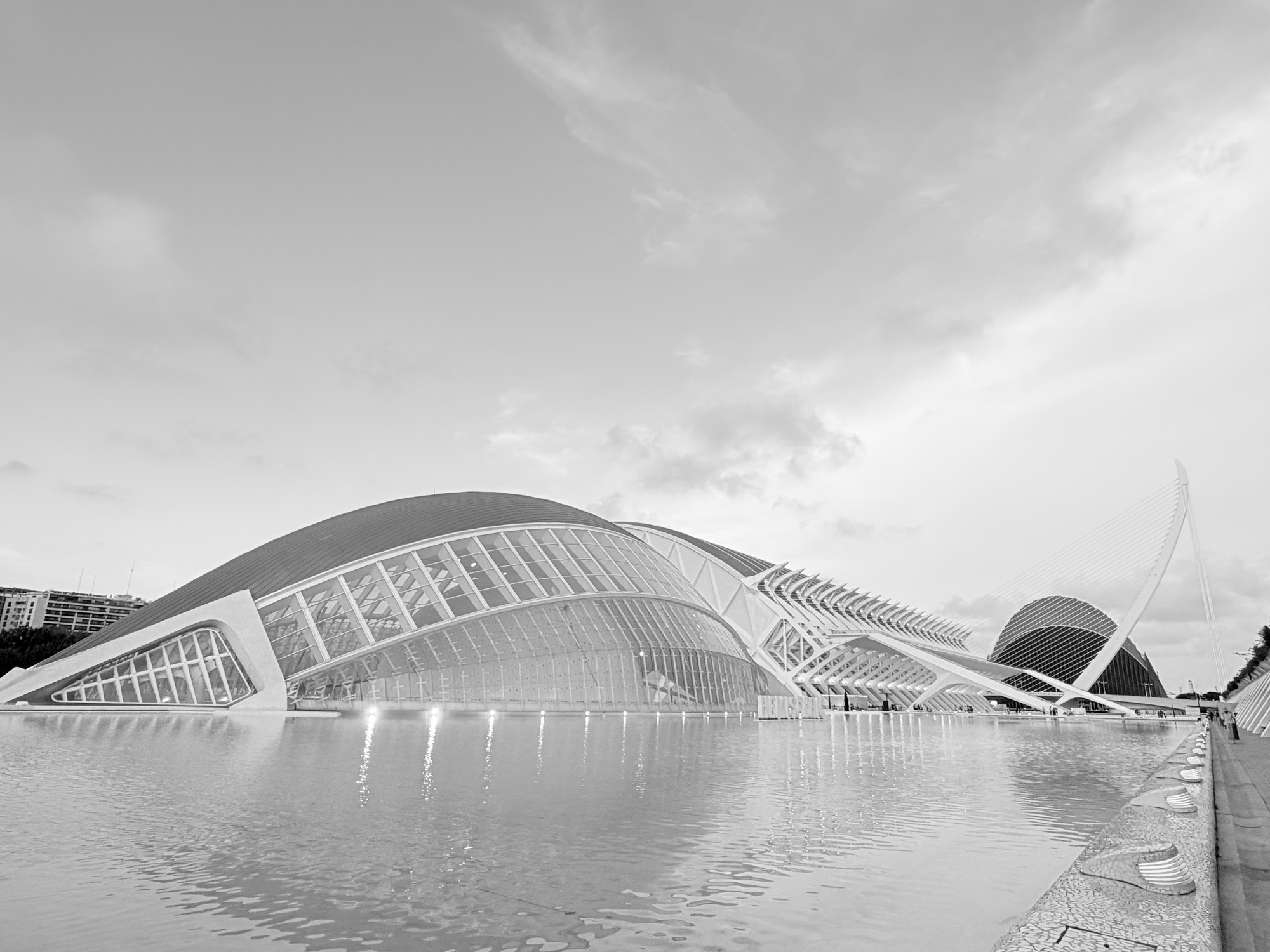 Panorámica de la Ciudad de las Artes y las Ciencias